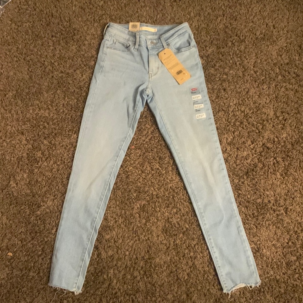 Levi's Women's 711 Mid-Rise Skinny Jeans 24W 30L